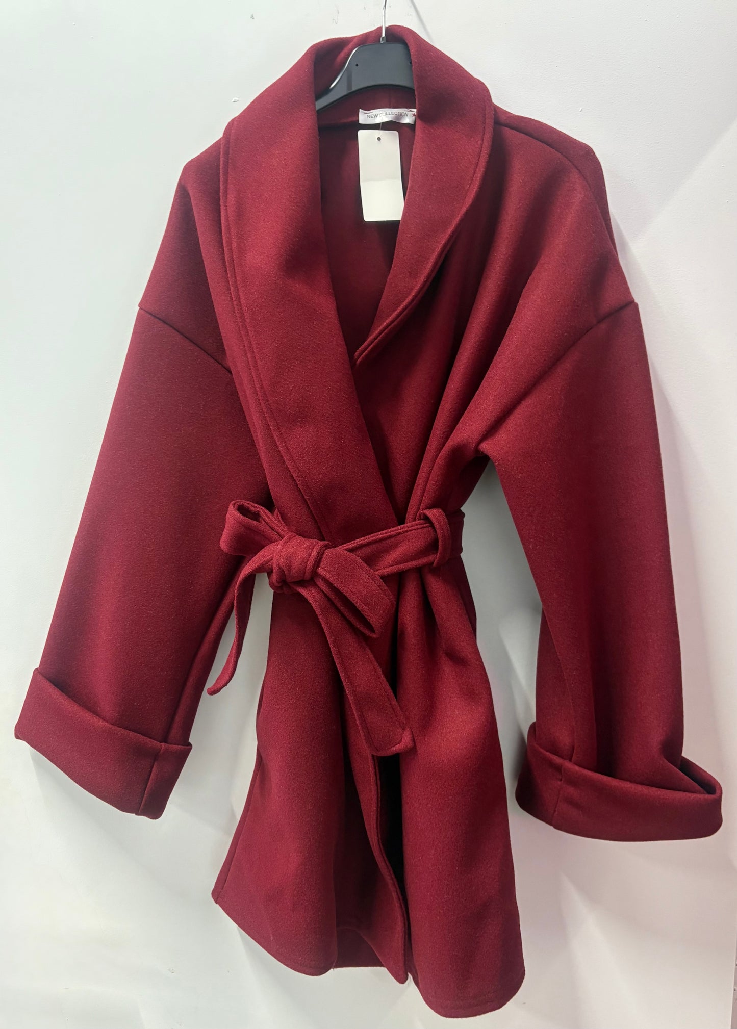 Trench court façon laine Aly