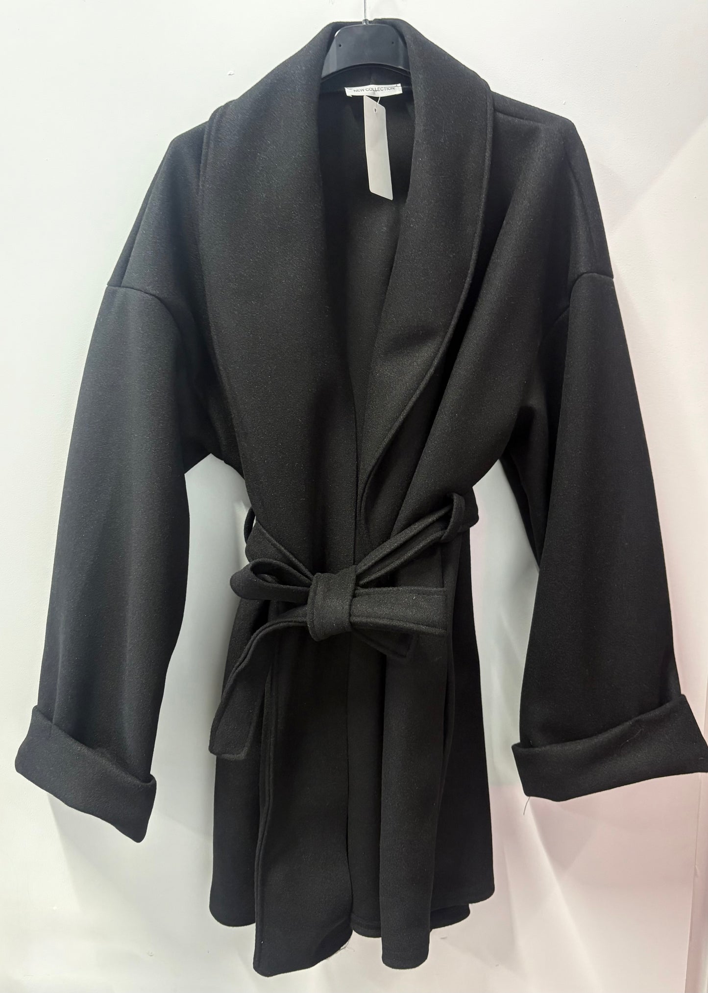 Trench court façon laine Aly