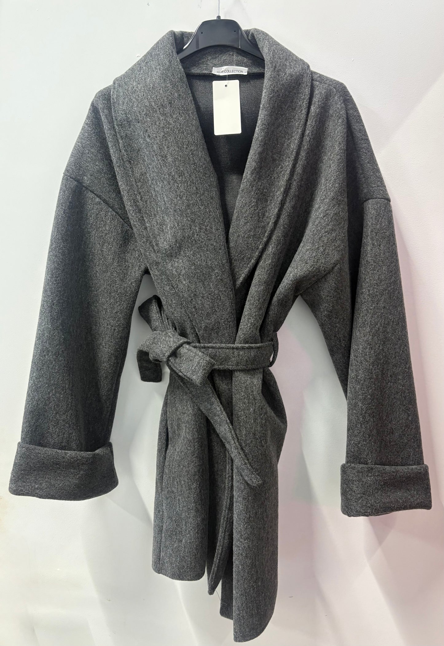 Trench court façon laine Aly