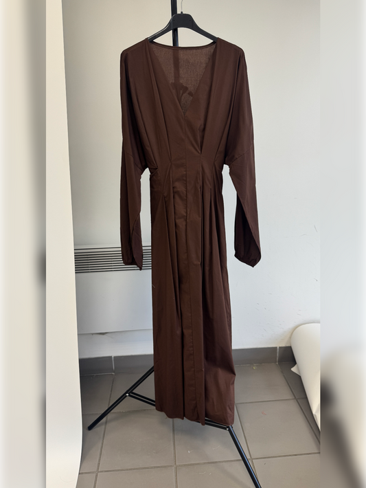 Robe longue coton Popeline - P1