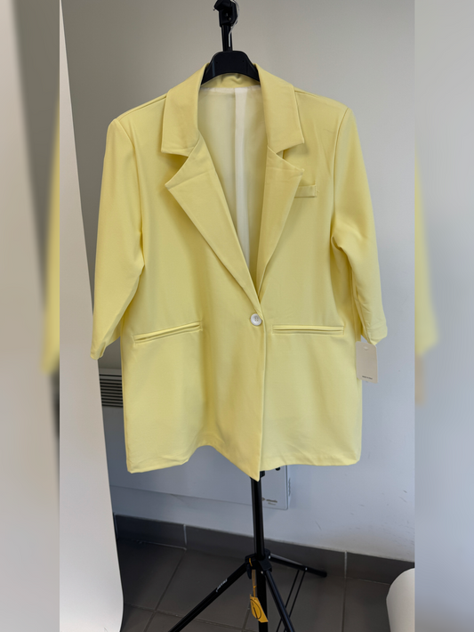 Blazer HAYATTE oversize manches 3 quarts - D2M