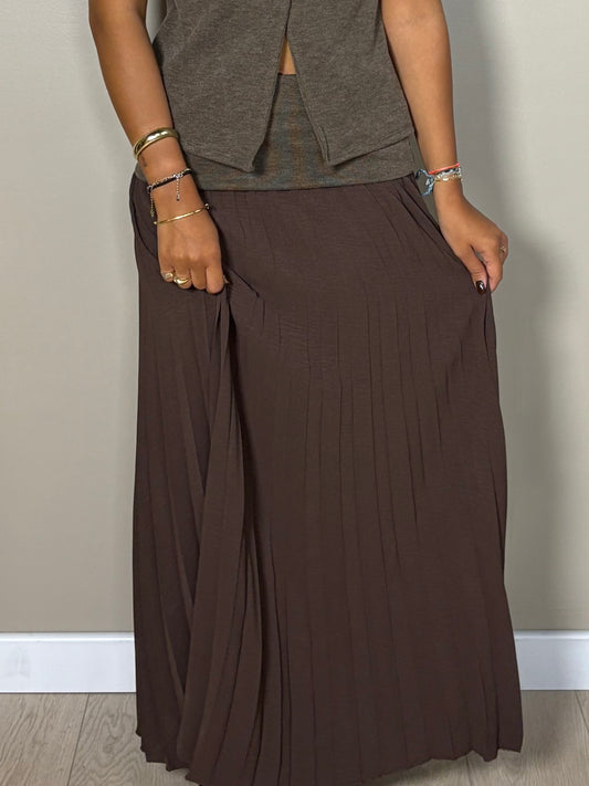 Ensemble tee shirt et jupe long Samantha