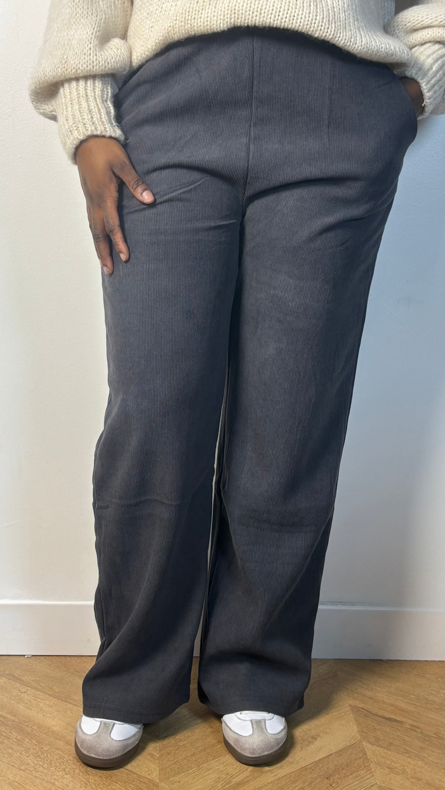 Jogging décontracté façon daim Dounia