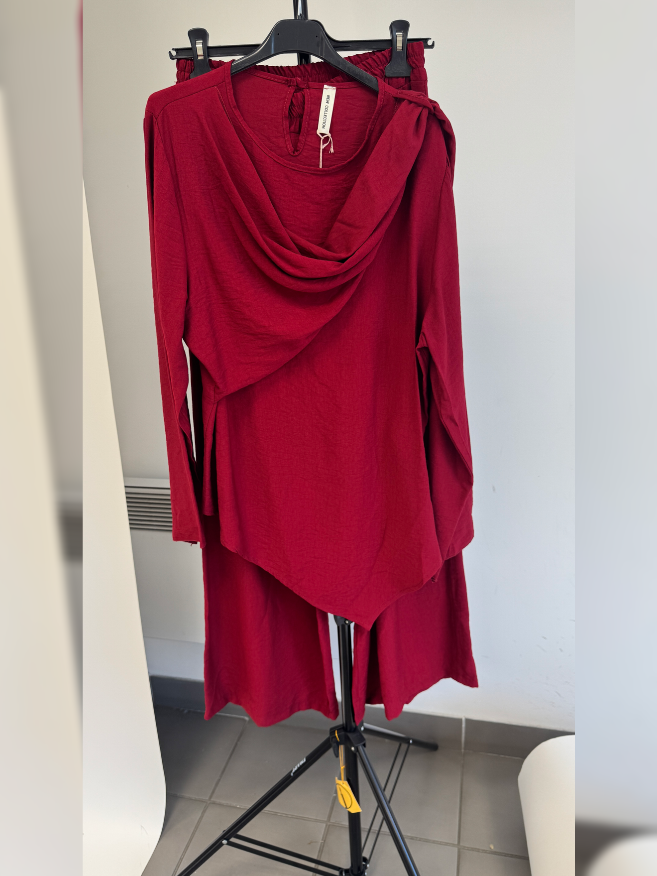 Ensemble DINA  pantalon haut à écharpe - F2D