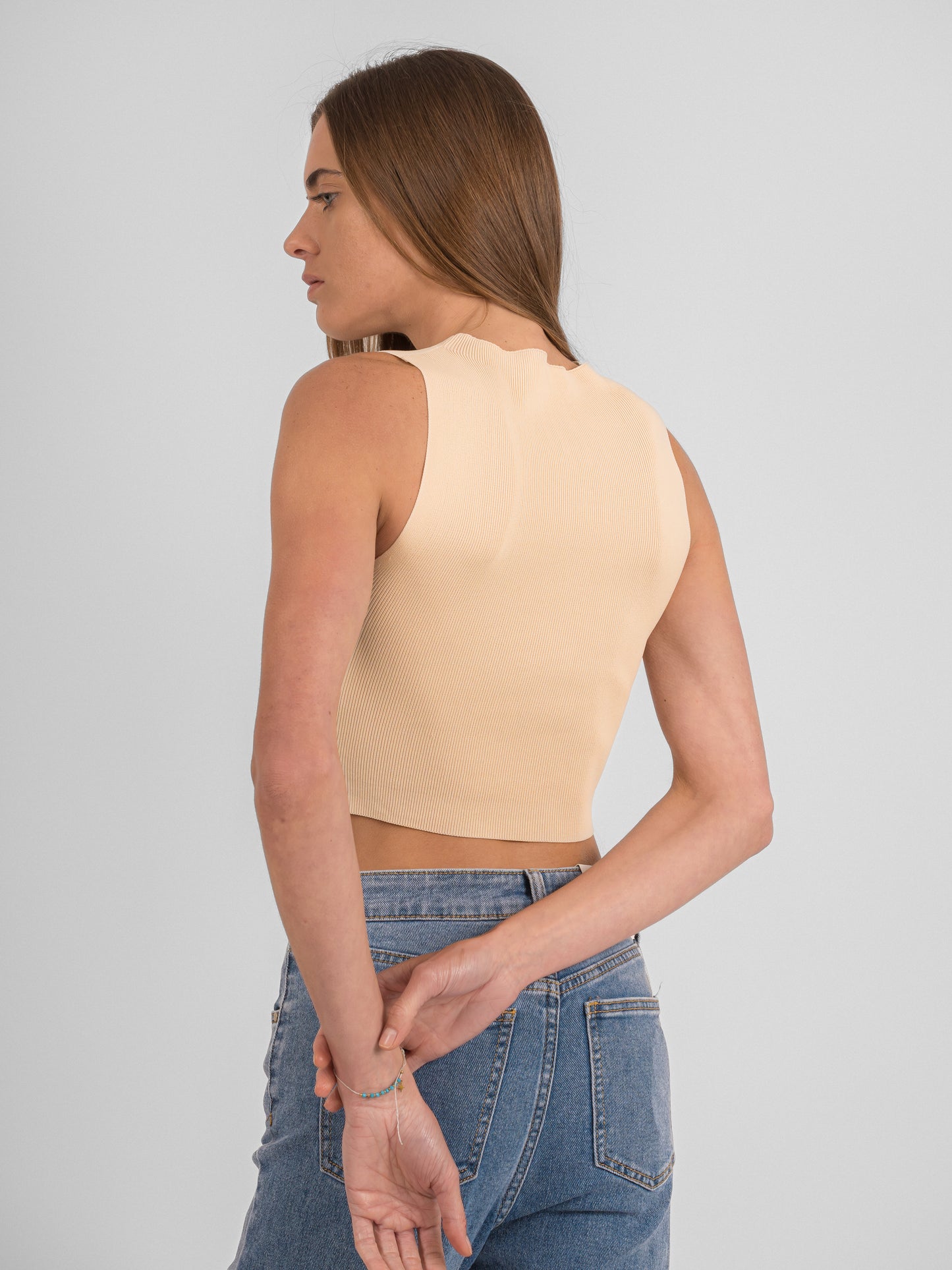 Crop top à col ras - PA