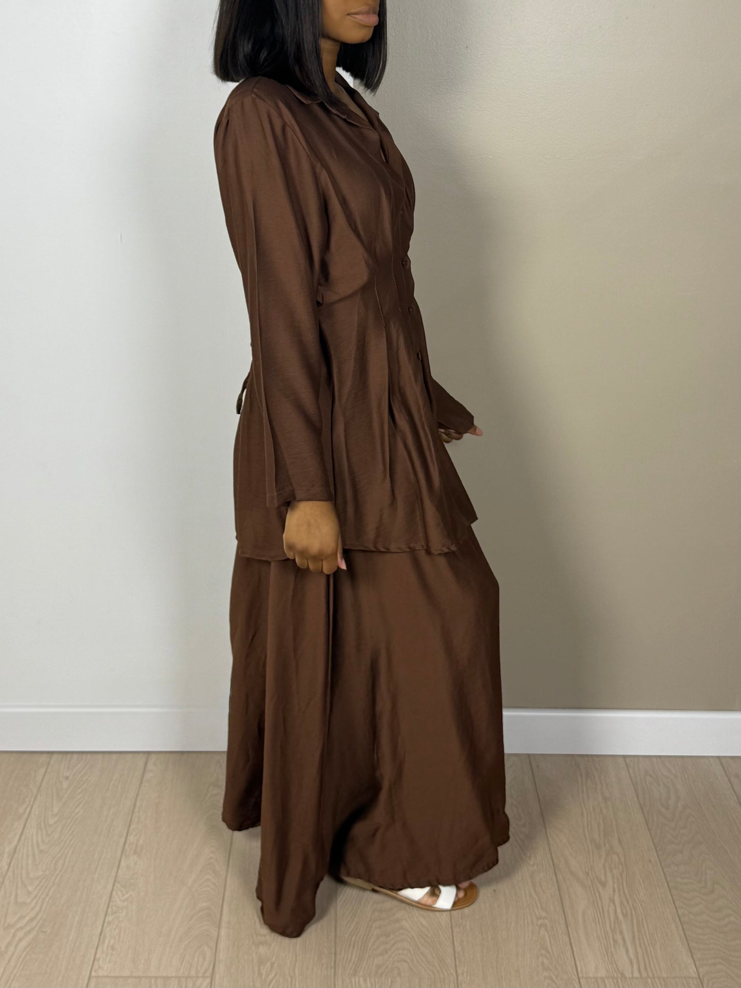 Ensemble SHERINE chemise jupe longue -  F1M