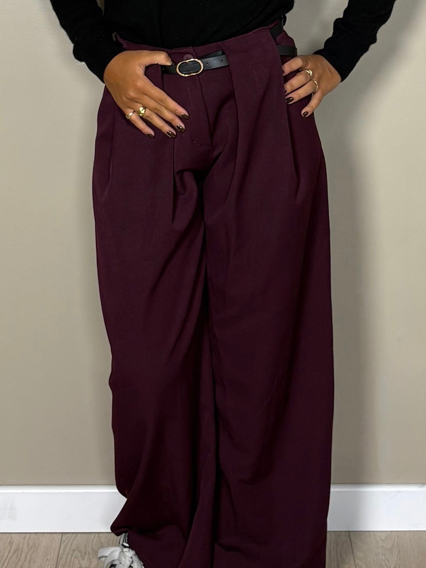 Pantalon avec ceinture Rime