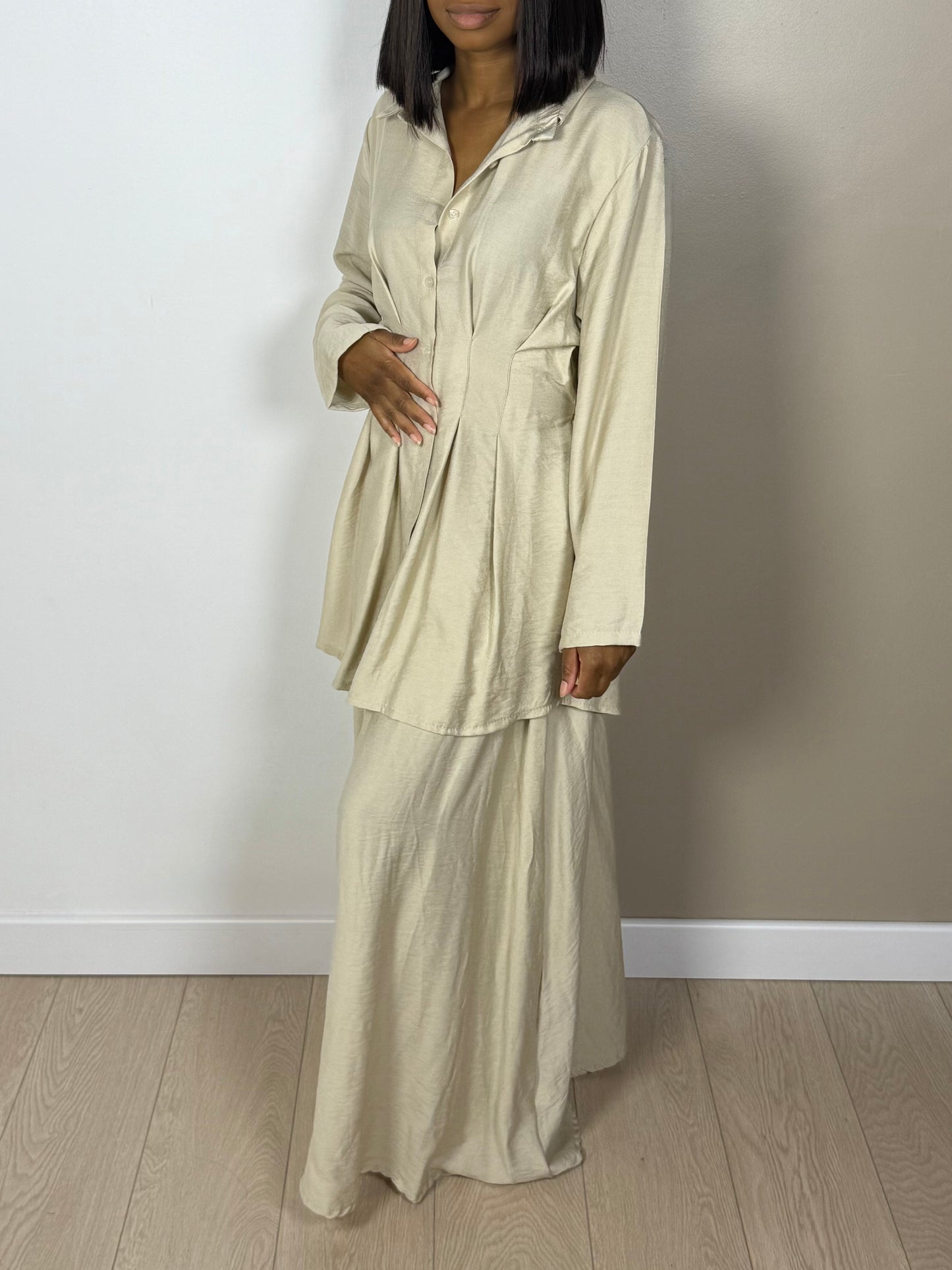 Ensemble SHERINE chemise jupe longue -  F1M