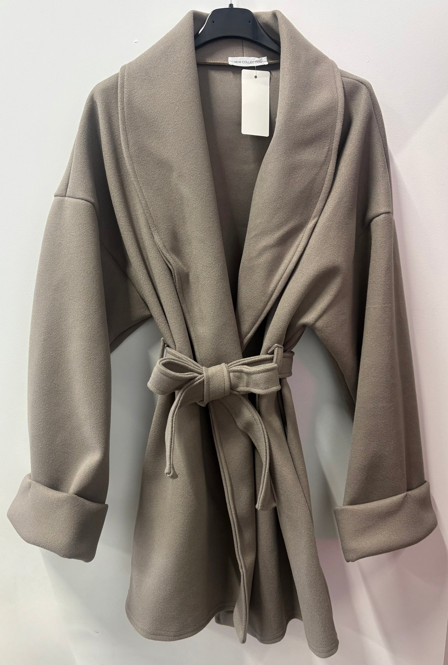 Trench court façon laine Aly