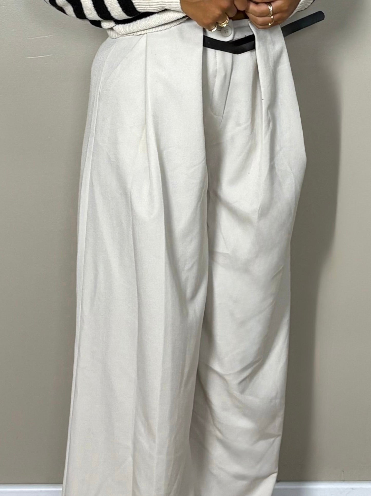 Pantalon avec ceinture Rime