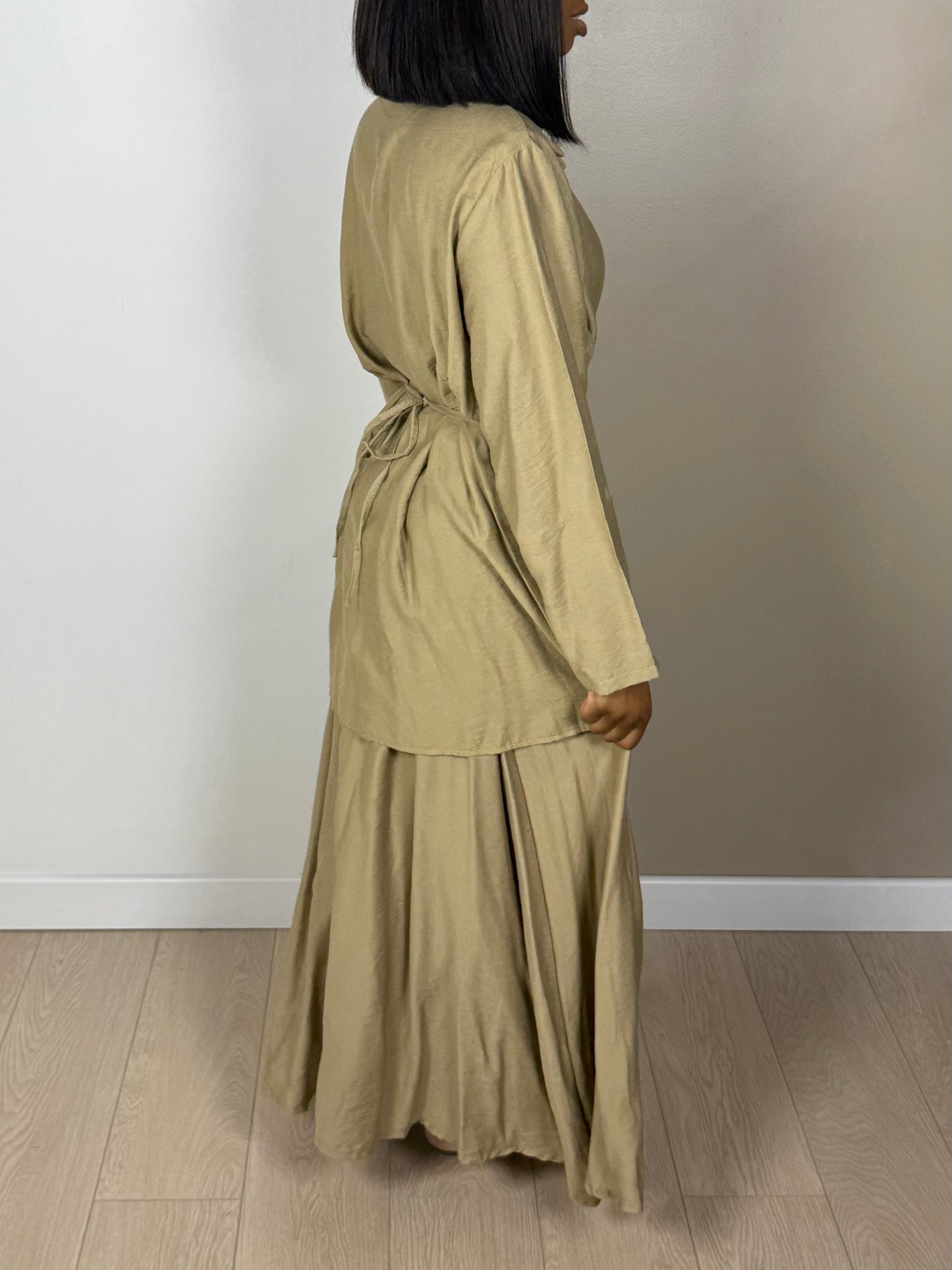 Ensemble SHERINE chemise jupe longue -  F1M