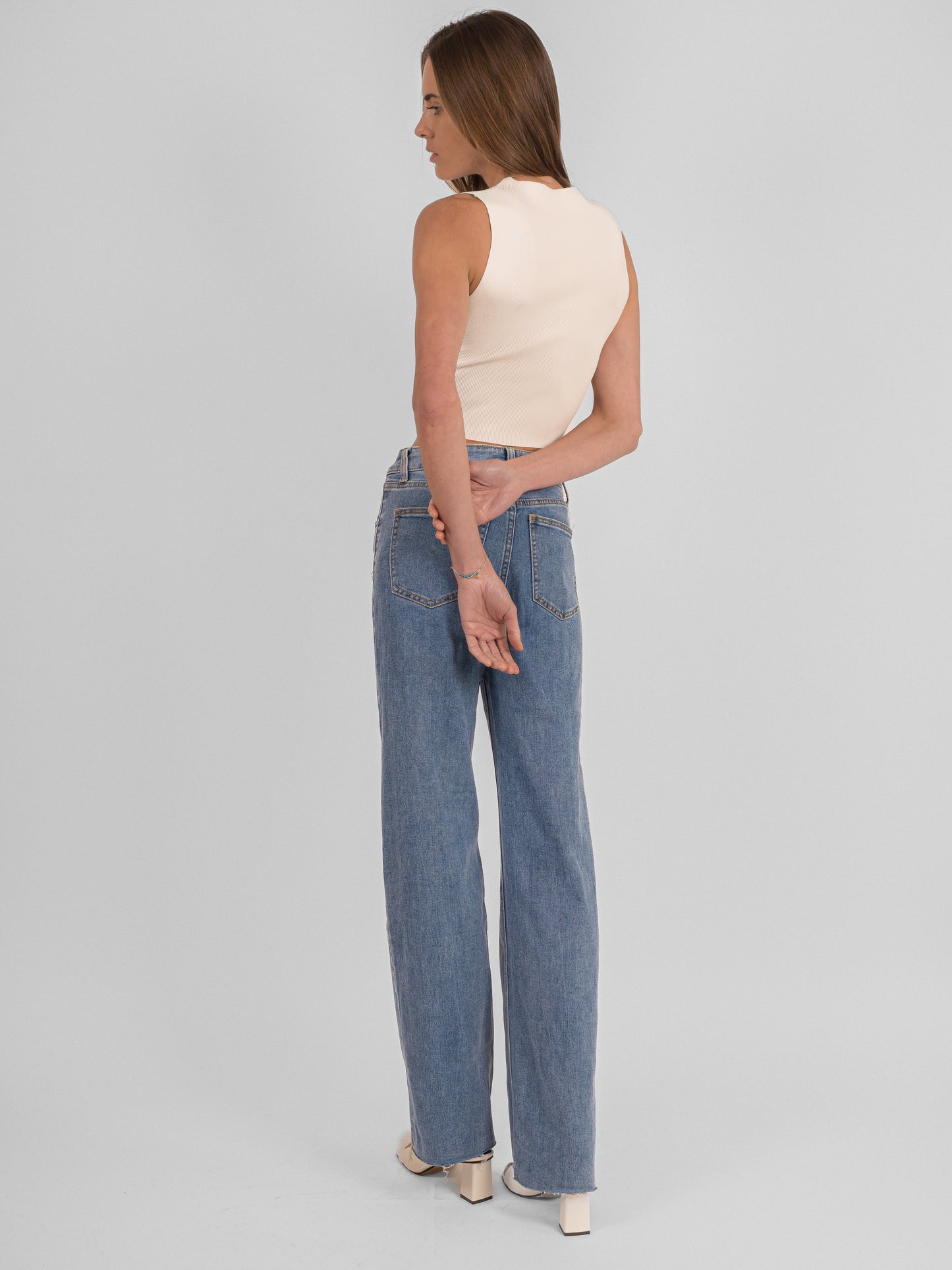 Crop top à col ras - PA