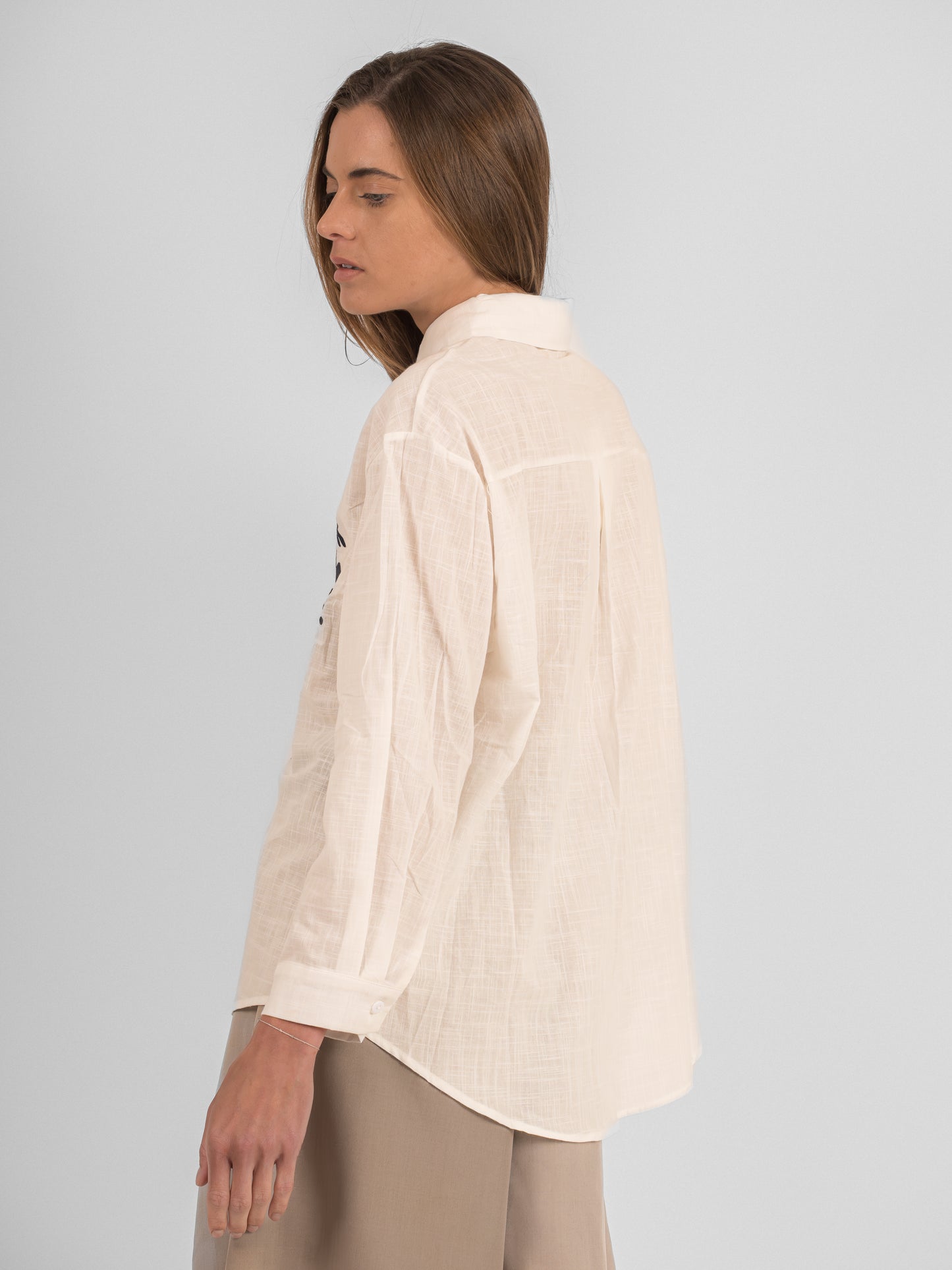 Chemise col classique brodé - P3 PA