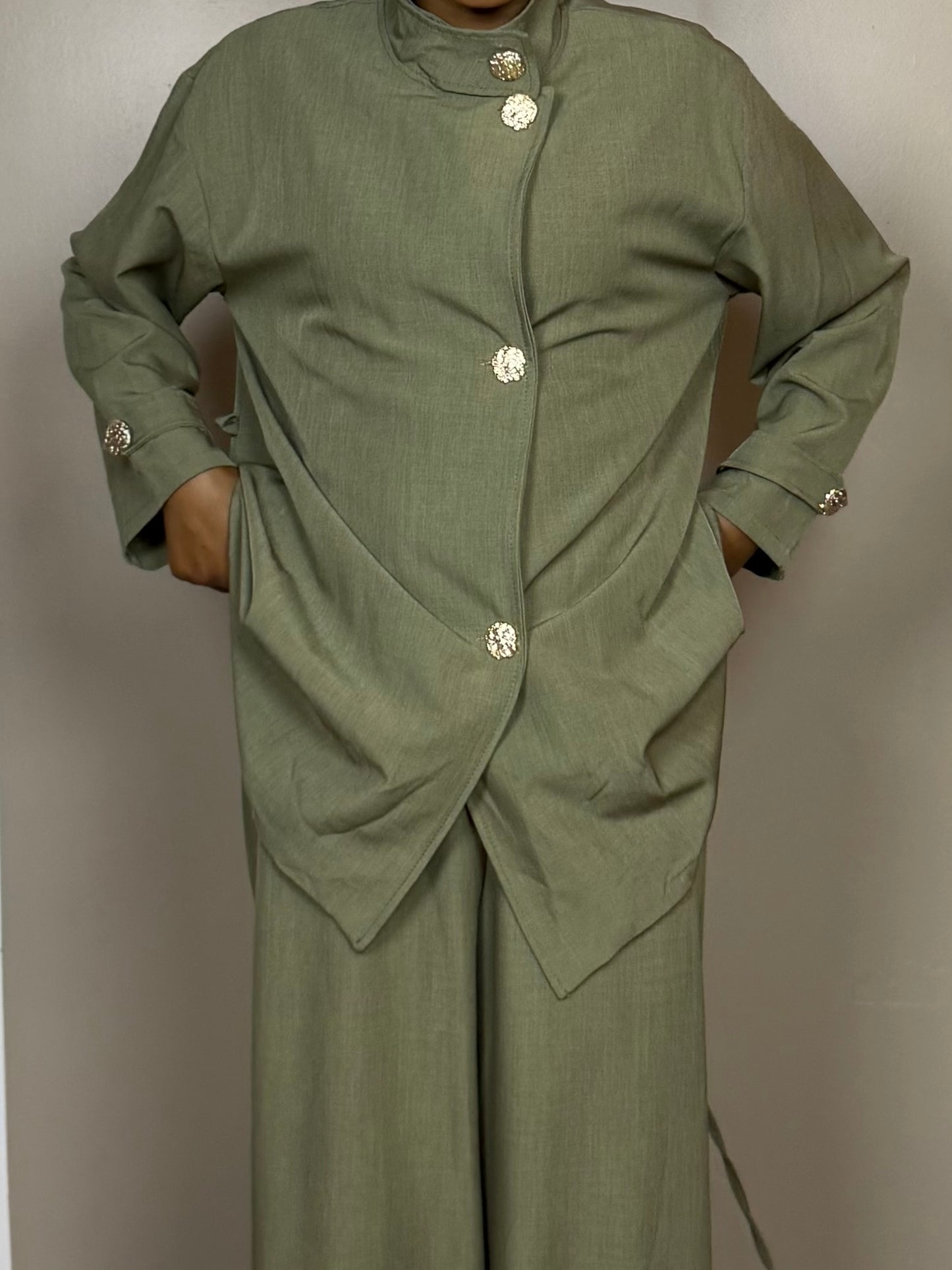 Ensemble blazer LAURA manches longues à col E2