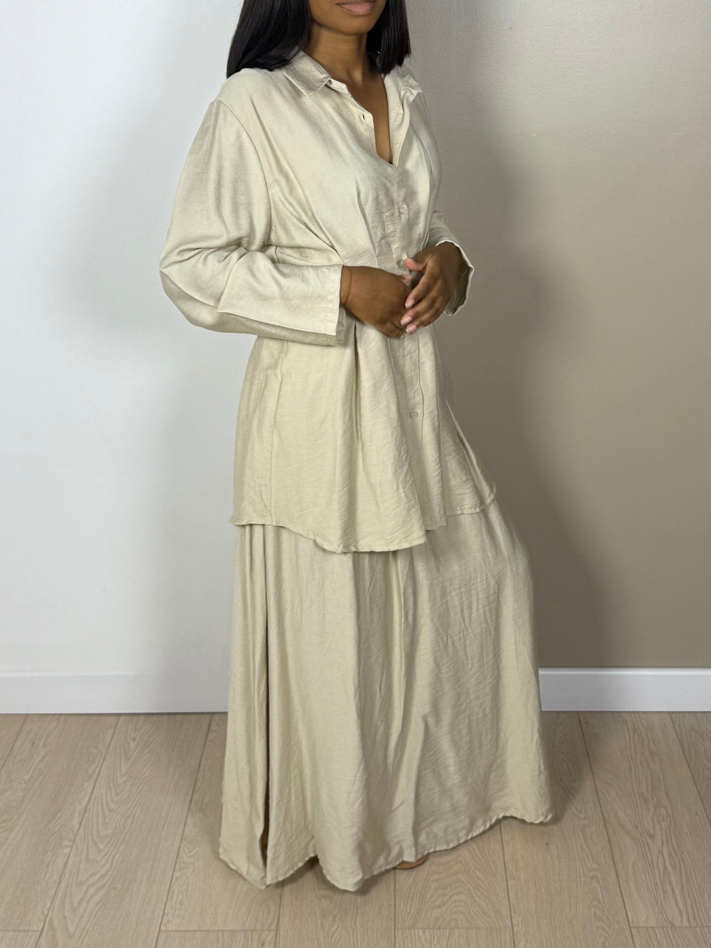 Ensemble SHERINE chemise jupe longue -  F1M