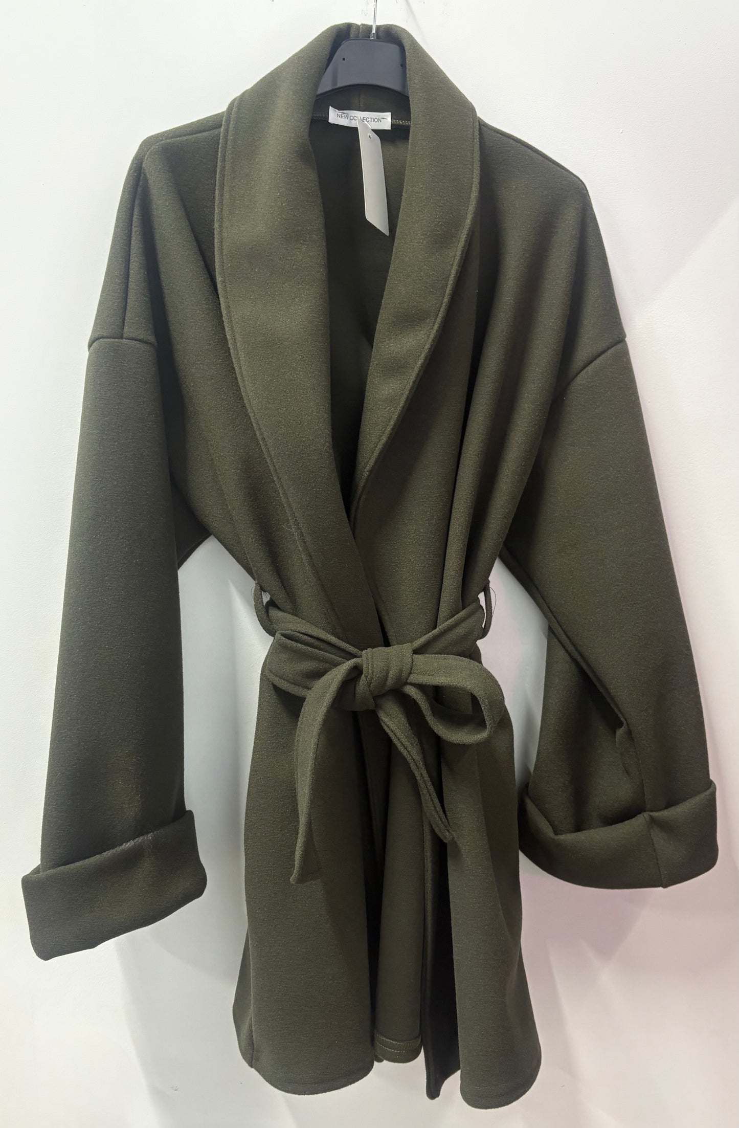 Trench court façon laine Aly