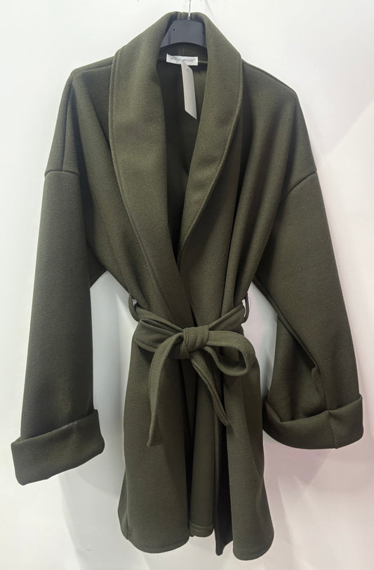Trench court façon laine Aly