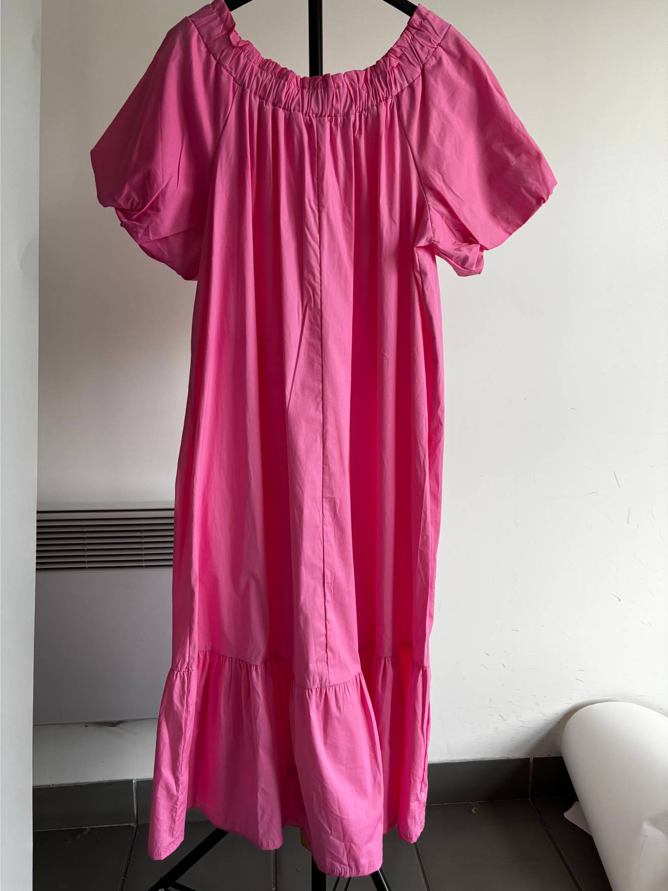 Robe longue puff sleeve - P2