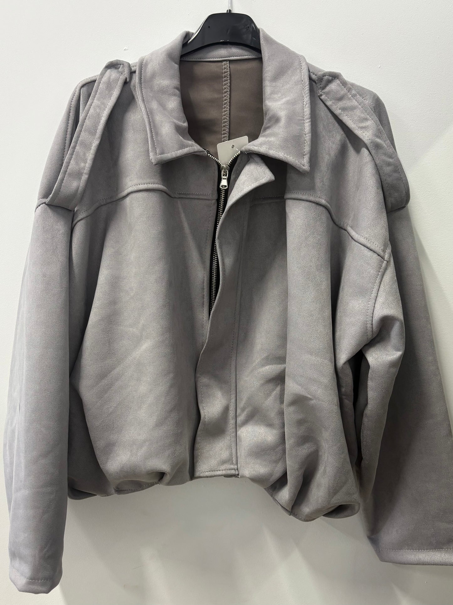 Veste façon daim SABRINA