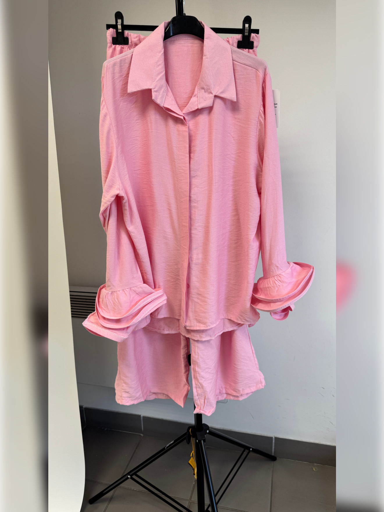 Ensemble chemise à poignets volants - F1M