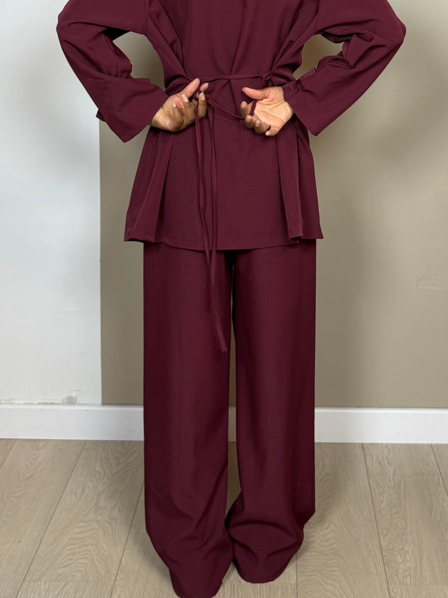 Ensemble blazer LAURA manches longues à col E2