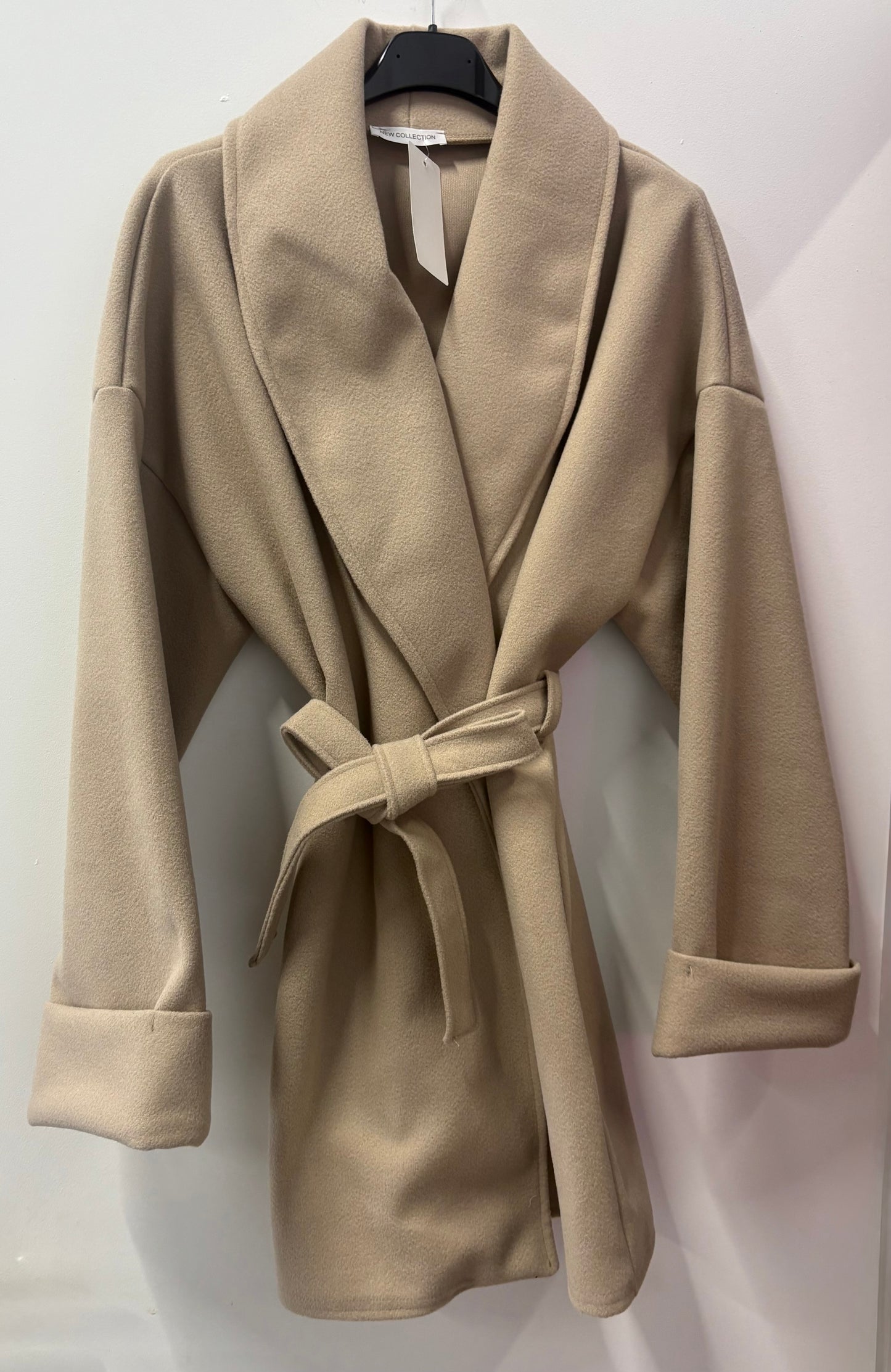 Trench court façon laine Aly