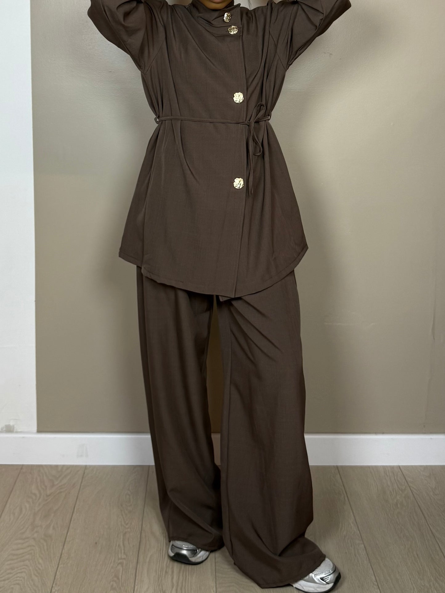 Ensemble blazer LAURA manches longues à col E2