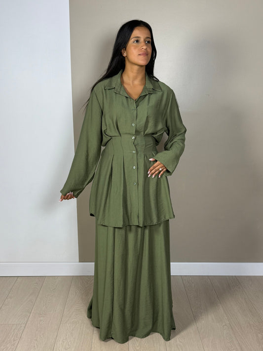 Ensemble SHERINE chemise jupe longue -  F1M