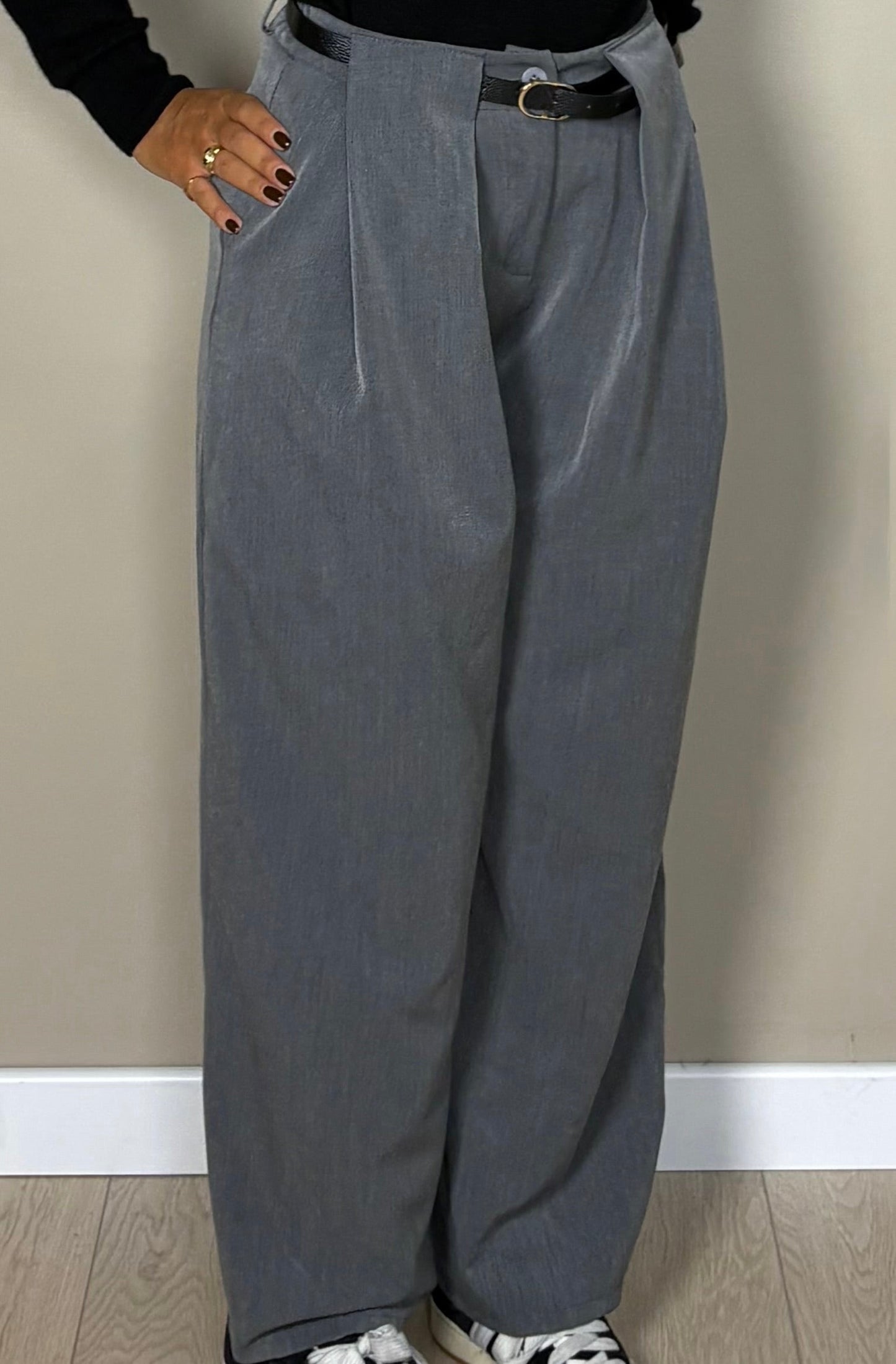 Pantalon avec ceinture Rime