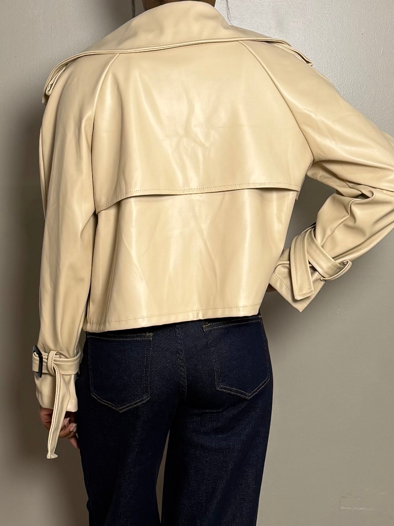 Veste en similicuir ANGELINA