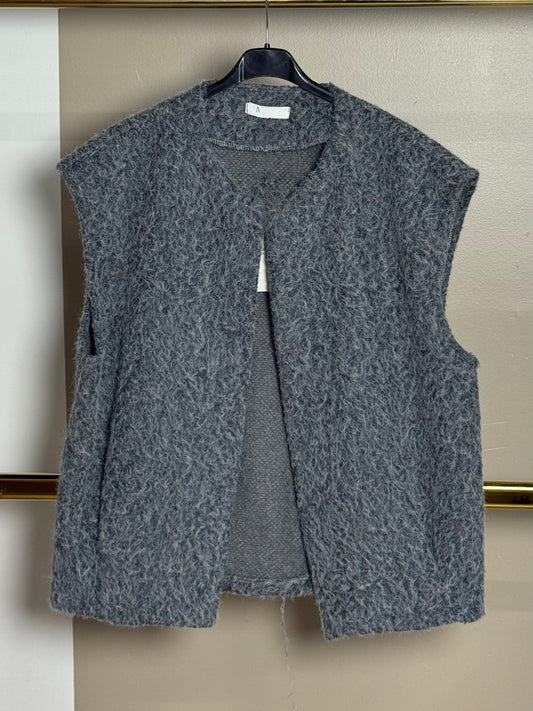 Veste en laine sans manches PILOU