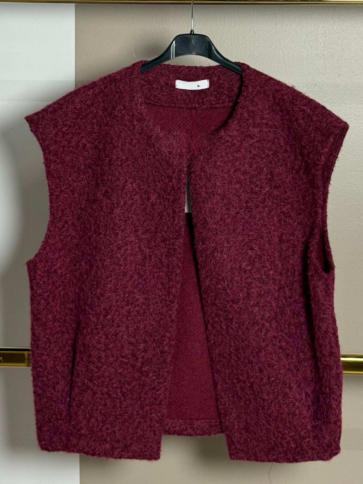 Veste en laine sans manches PILOU