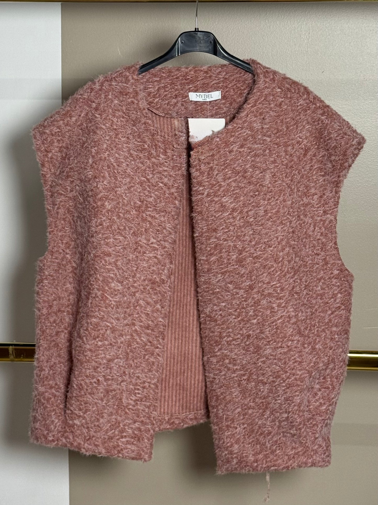 Veste en laine sans manches PILOU
