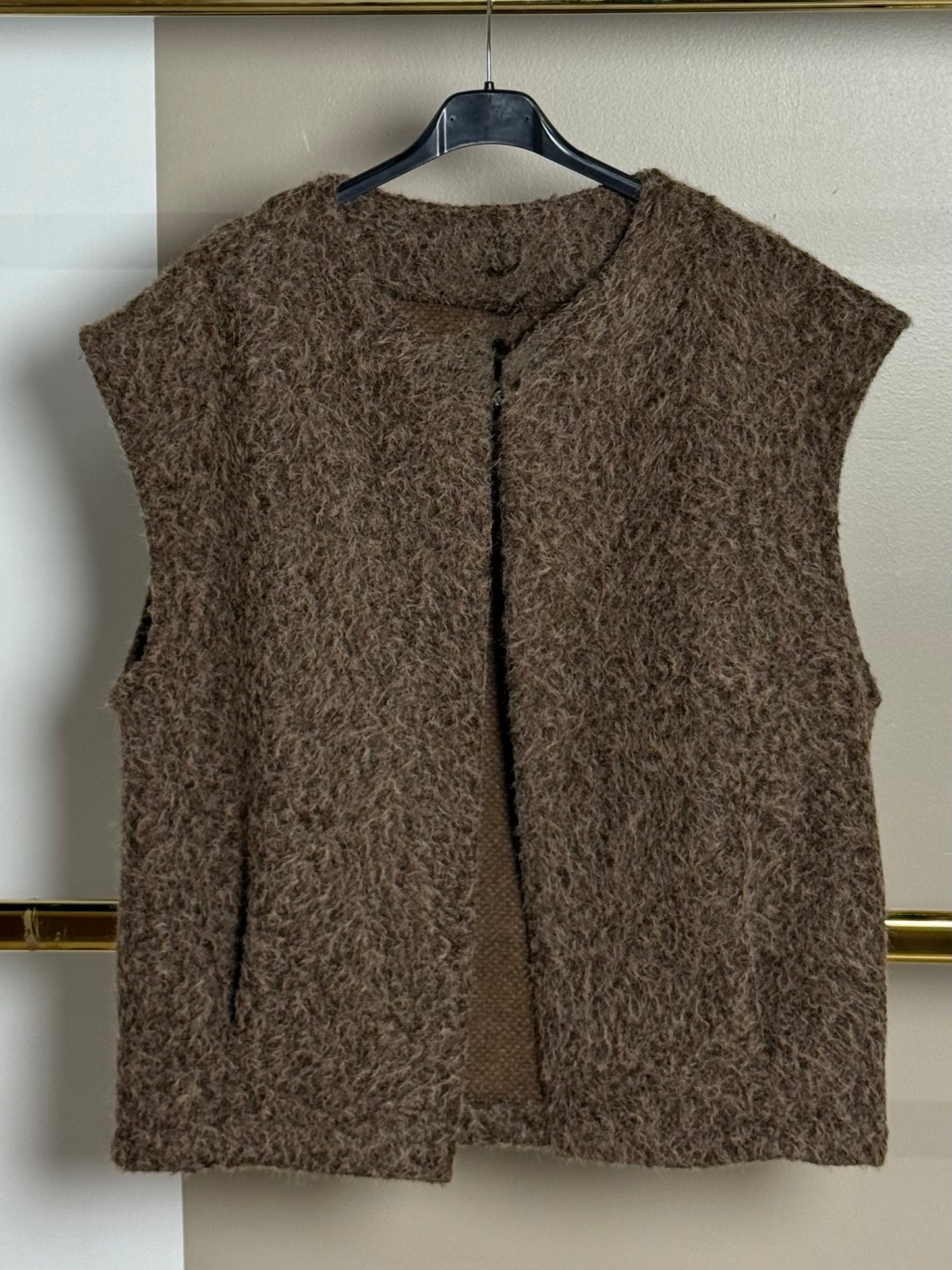 Veste en laine sans manches PILOU