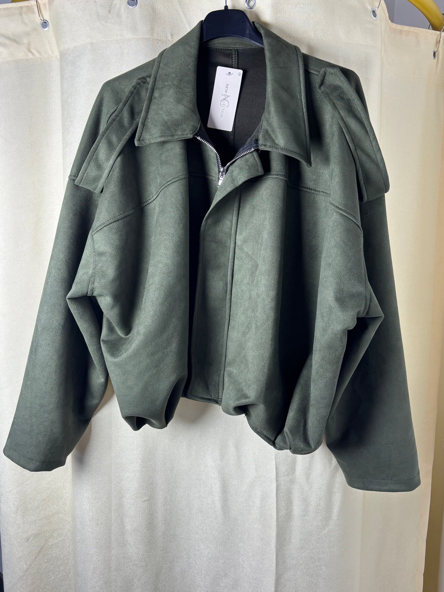 Veste façon daim SABRINA
