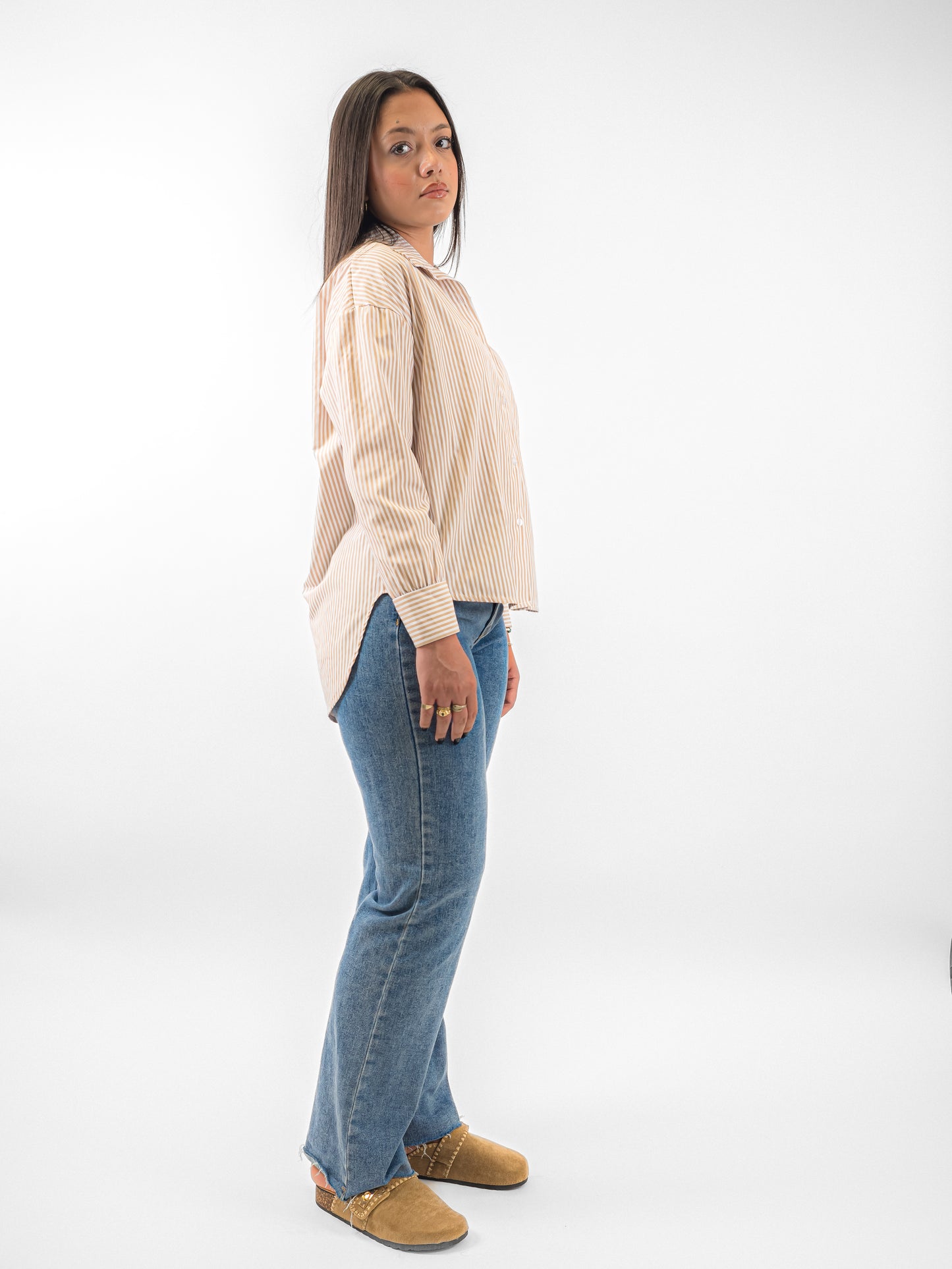 Chemise rayé à noeuds